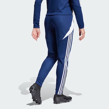 ADIDAS PERFORMANCE Slimfit Sporthose 'Tiro 24' in Blau