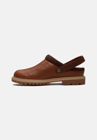 TIMBERLAND Slipper 'Clog Shoe' – hnědá