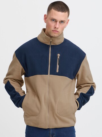 Giacca di pile ' BHBROOKS Sweatshirt zipp thru ' di BLEND in marrone