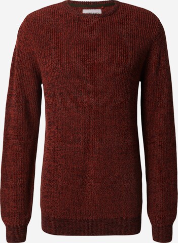 BLEND Sweater in Orange: front