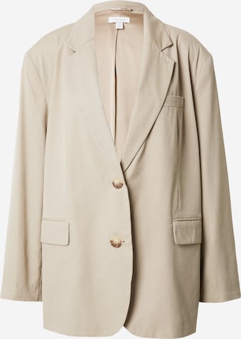 Blazer TOPSHOP en beige : devant