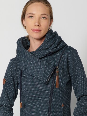 KOROSHI Sweat jacket in Blue