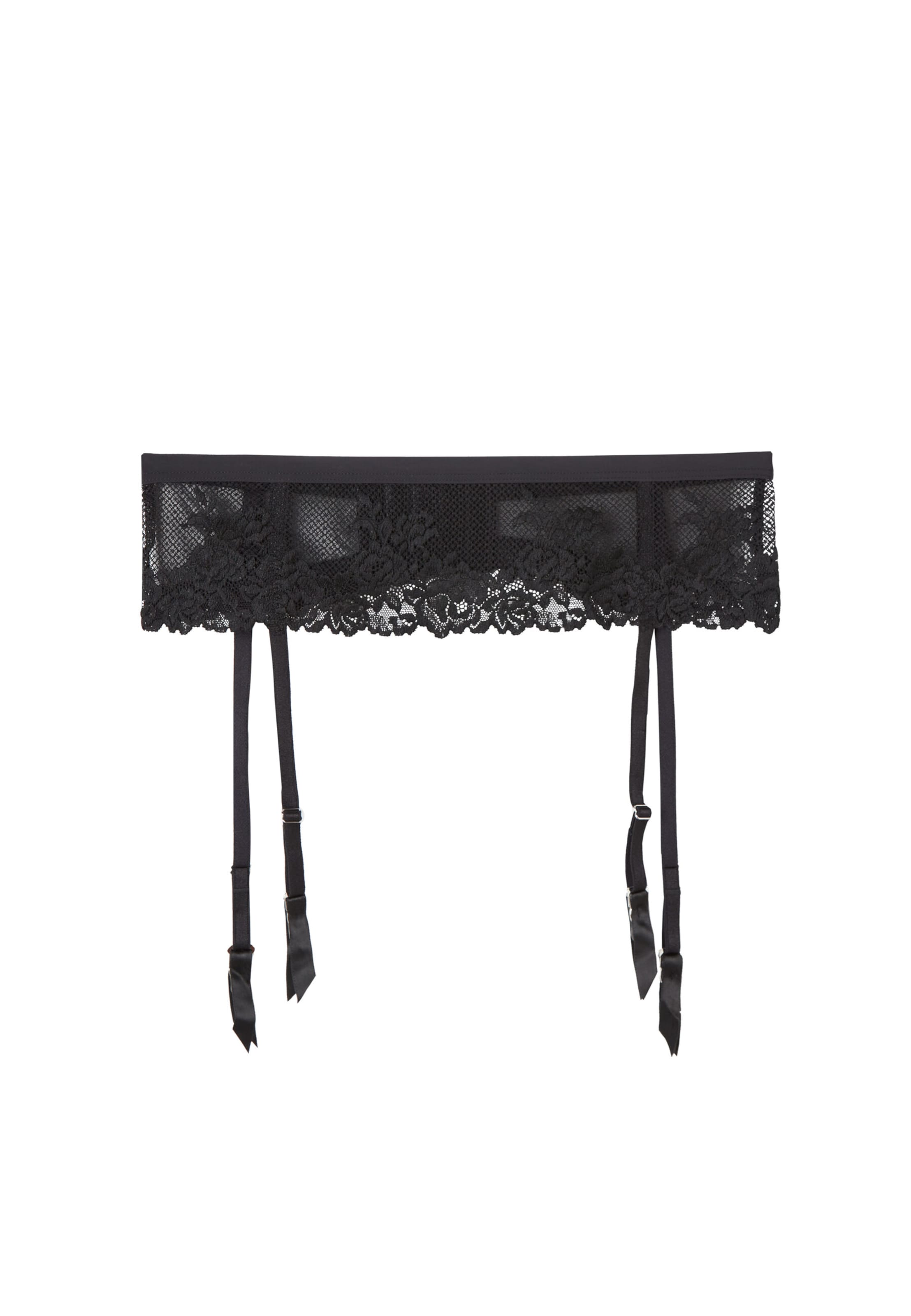 INTIMISSIMI Garter Belt in Black: front