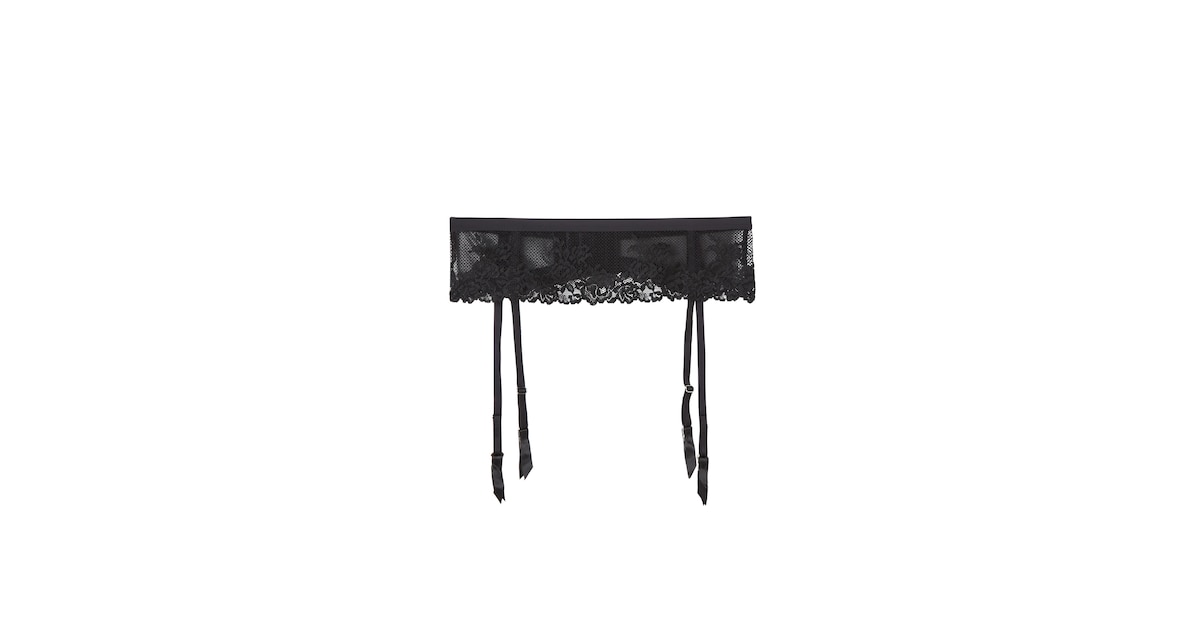 INTIMISSIMI Garter Belt 'Pretty Flowers' in Black | ABOUT YOU INTIMISSIMI Garter Belt 'Pretty Flowers' in Black | ABOUT YOU