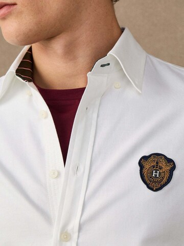 Hackett London Regular fit Button Up Shirt in White