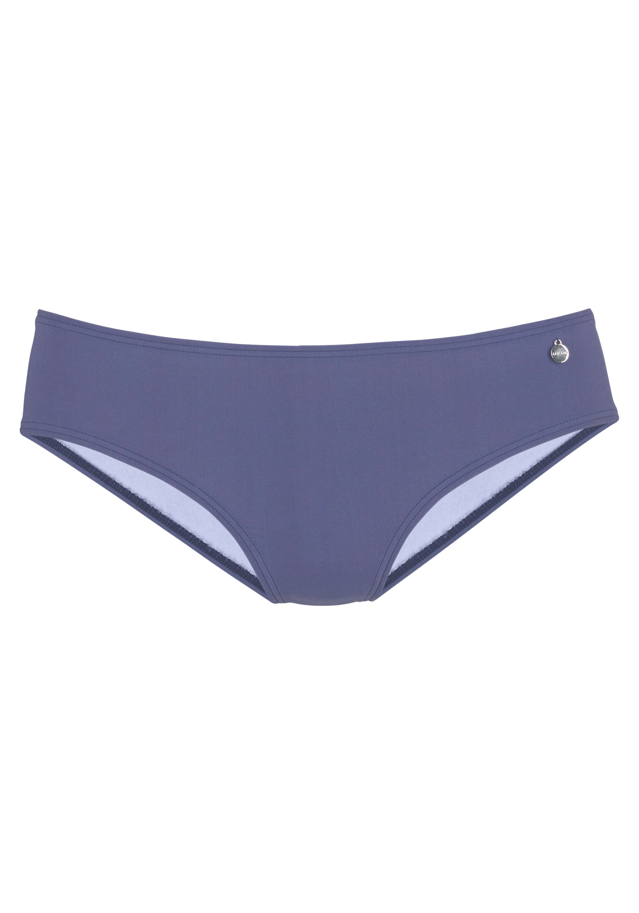 LASCANA Bikini Bottoms in Blue: front