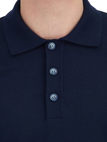 Ramsey Knit cardigan in Blue