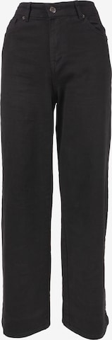 Seasons of April Regular Broek 'Estelle' in Zwart: voorkant