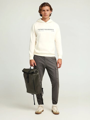 Funky Buddha Sweatshirt in Beige