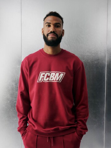 FCBM - Sudadera 'Dian' en rojo: frente