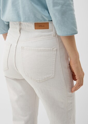 Bootcut Jean s.Oliver en blanc