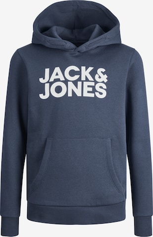 Felpa di Jack & Jones Junior in blu: frontale