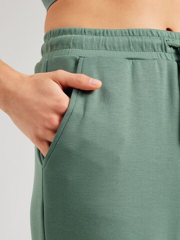 ONLY PLAY Tapered Sports trousers 'ONPLounge' in Green