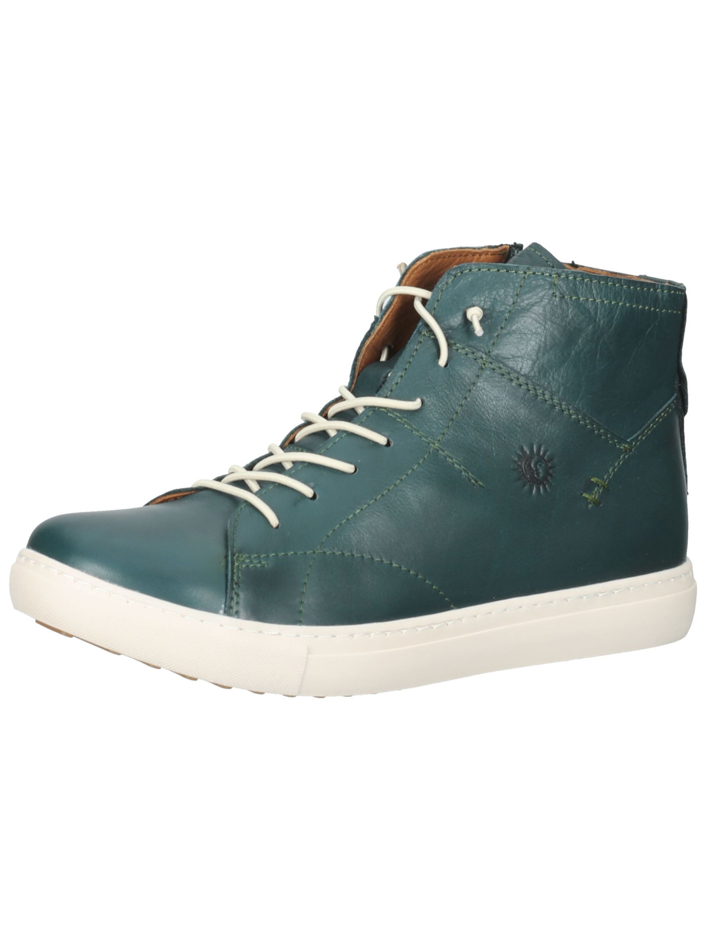 Baskets hautes COSMOS COMFORT en vert : devant