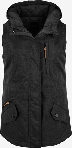 Oxmo Bodywarmer 'Belissa' in Zwart: voorkant