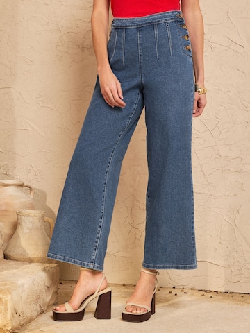 love & roses Bő szár Farmer - kék