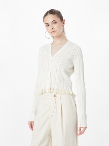 3.1 Phillip Lim - Cárdigan en blanco: frente