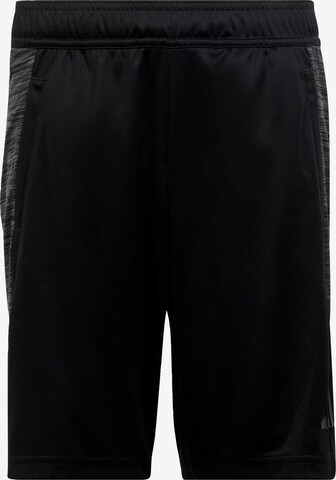 Regular Pantalon de sport 'Aeroready Heather' ADIDAS SPORTSWEAR en noir : devant