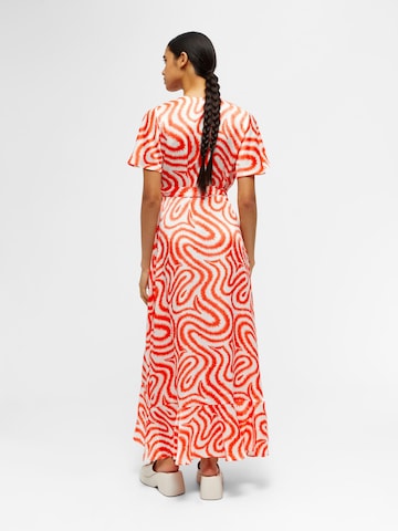 OBJECT Summer Dress 'Green Papaya' in Orange