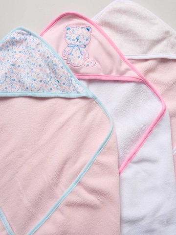 Snuggle Tots Towel 'Bär' in White