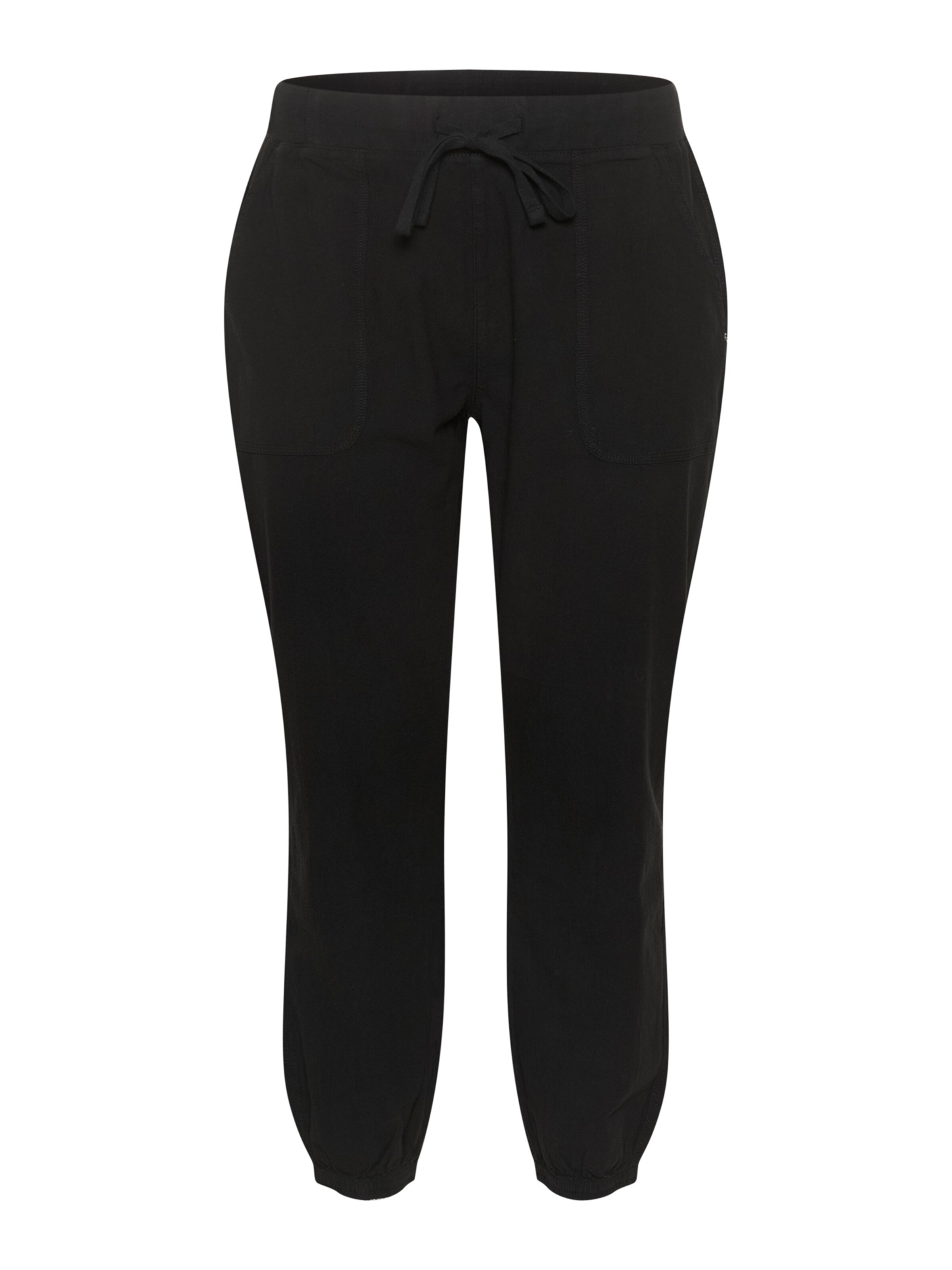 KAFFE CURVE Broek &#x27;Nana&#x27; in Zwart: voorkant