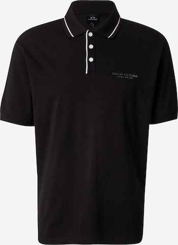 ARMANI EXCHANGE Футболка в Черный: спереди