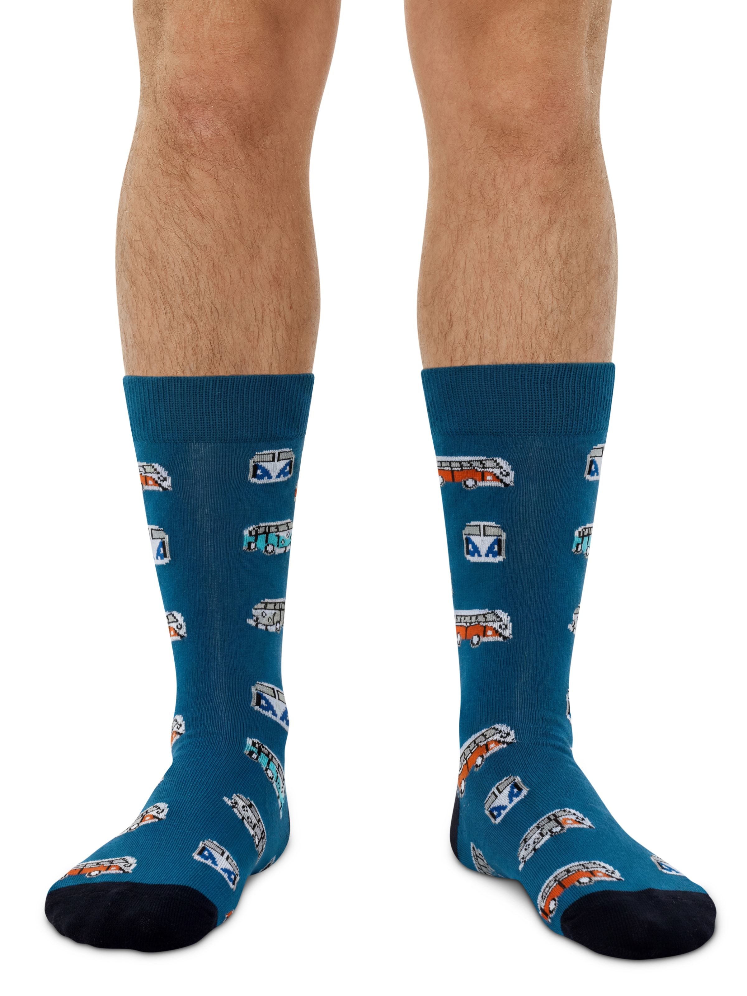Circle Five Socken‌‌‌‌‌ in Blau: Vorderseite