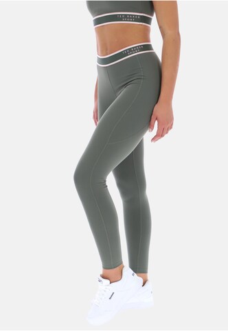 Skinny Leggings di Ted Baker in verde: lato