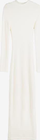 Bershka Gebreide jurk in de kleur Crème, Productweergave