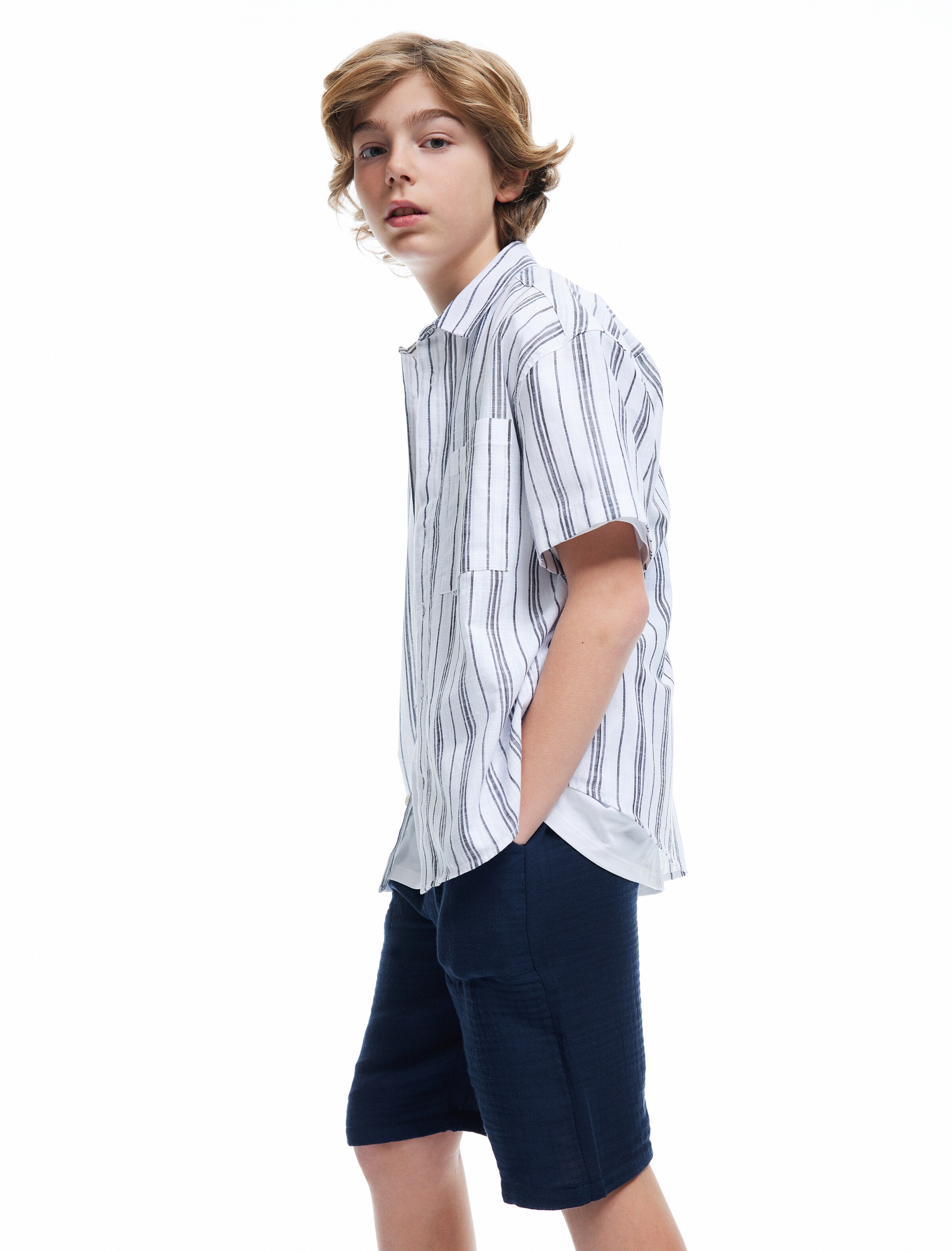 Koton Regular Trousers in Blue