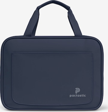 Pactastic Kulturtasche 'Urban Collection ' in Blau: Vorderseite