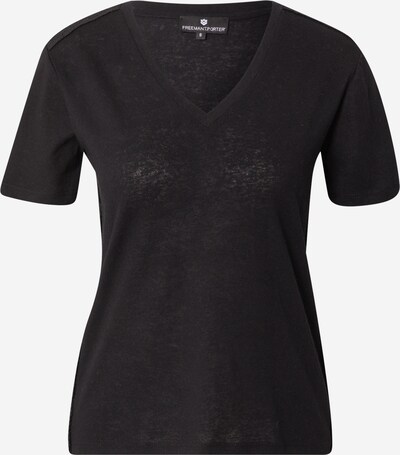 FREEMAN T. PORTER T-Shirt 'Tavie' in schwarz / weiß, Produktansicht