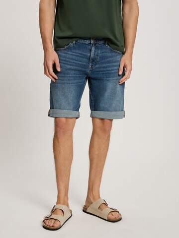 CROSS JEANS Regular Hose 'Leom' in Blau: Vorderseite