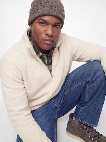 Jack & Jones Plus Sweater in Beige