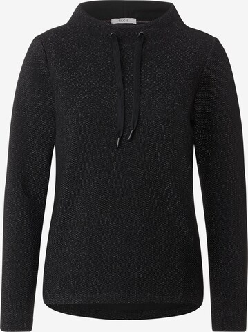 CECIL Sweatshirt in Schwarz: predná strana