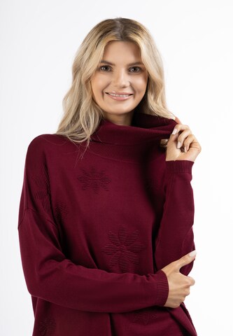 Usha - Pullover em vermelho