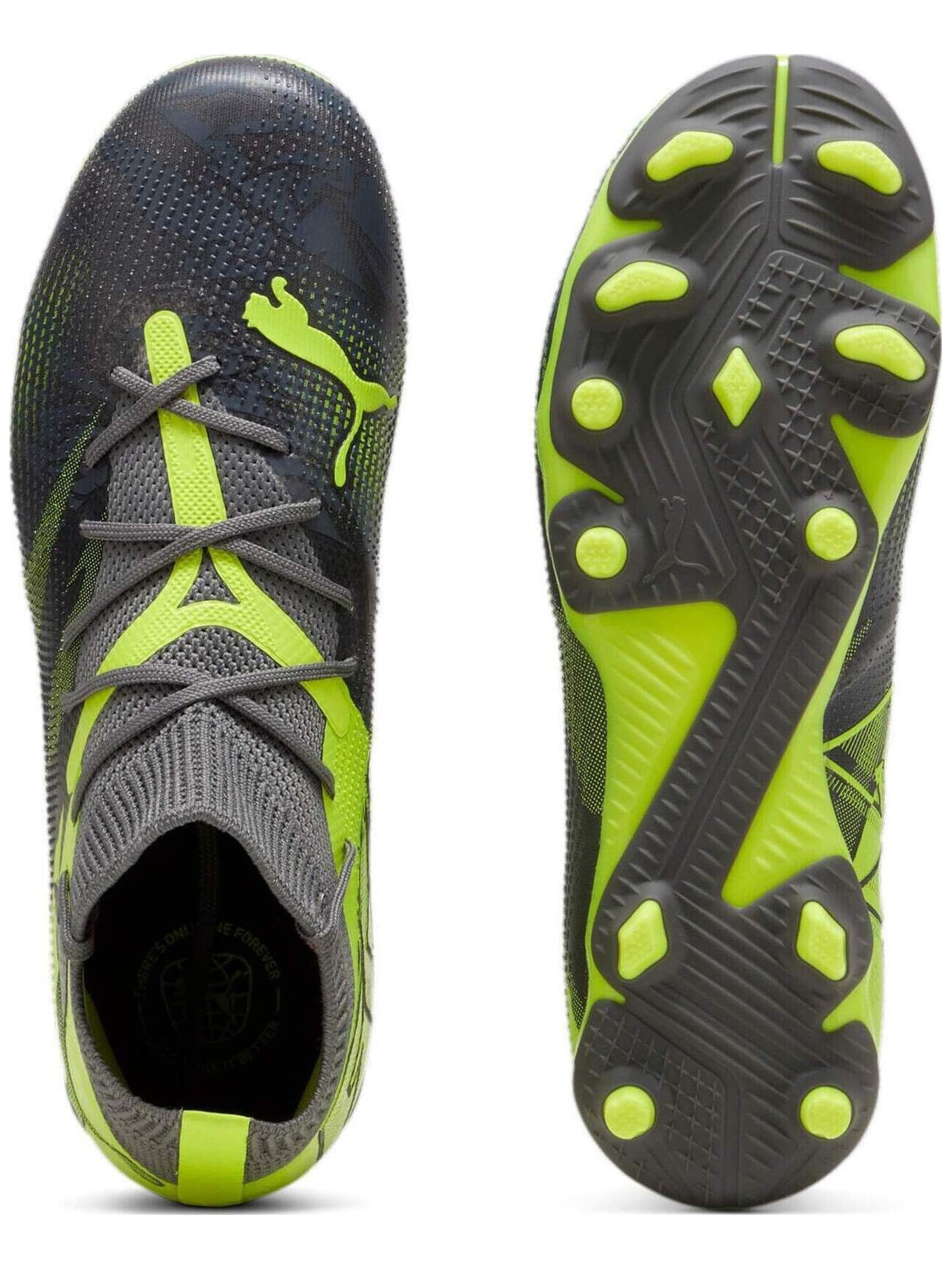 PUMA Soccer shoe 'Puma Future 7 Match Rush Fgag Jr' in Grey