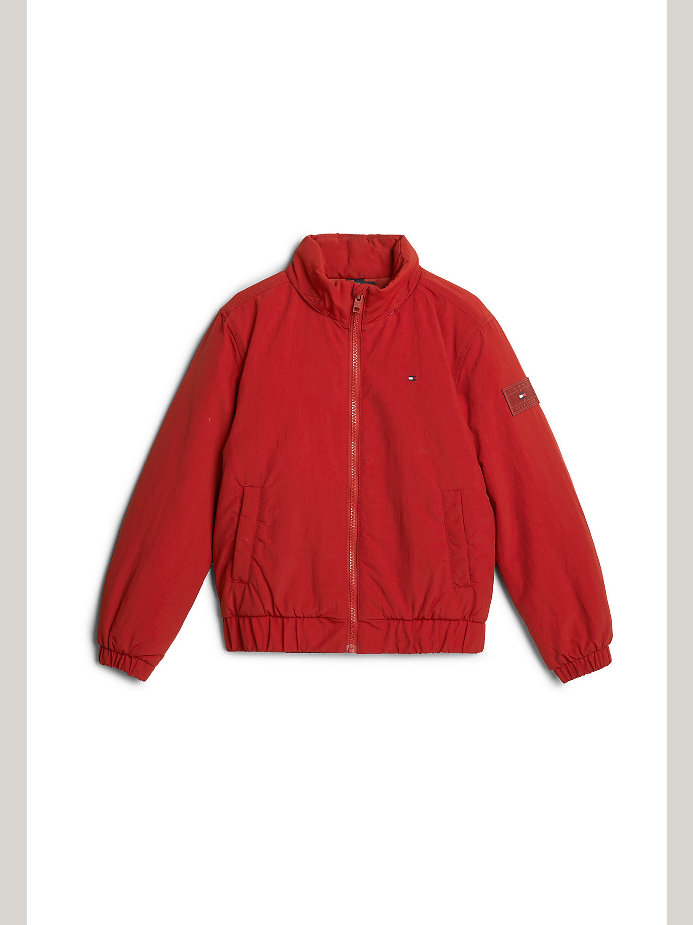 TOMMY HILFIGER - Chaqueta de entretiempo 'Essential' en rojo