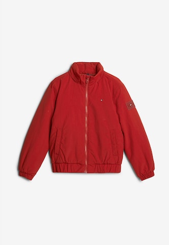 TOMMY HILFIGER Демисезонная куртка 'Essential' в Красный