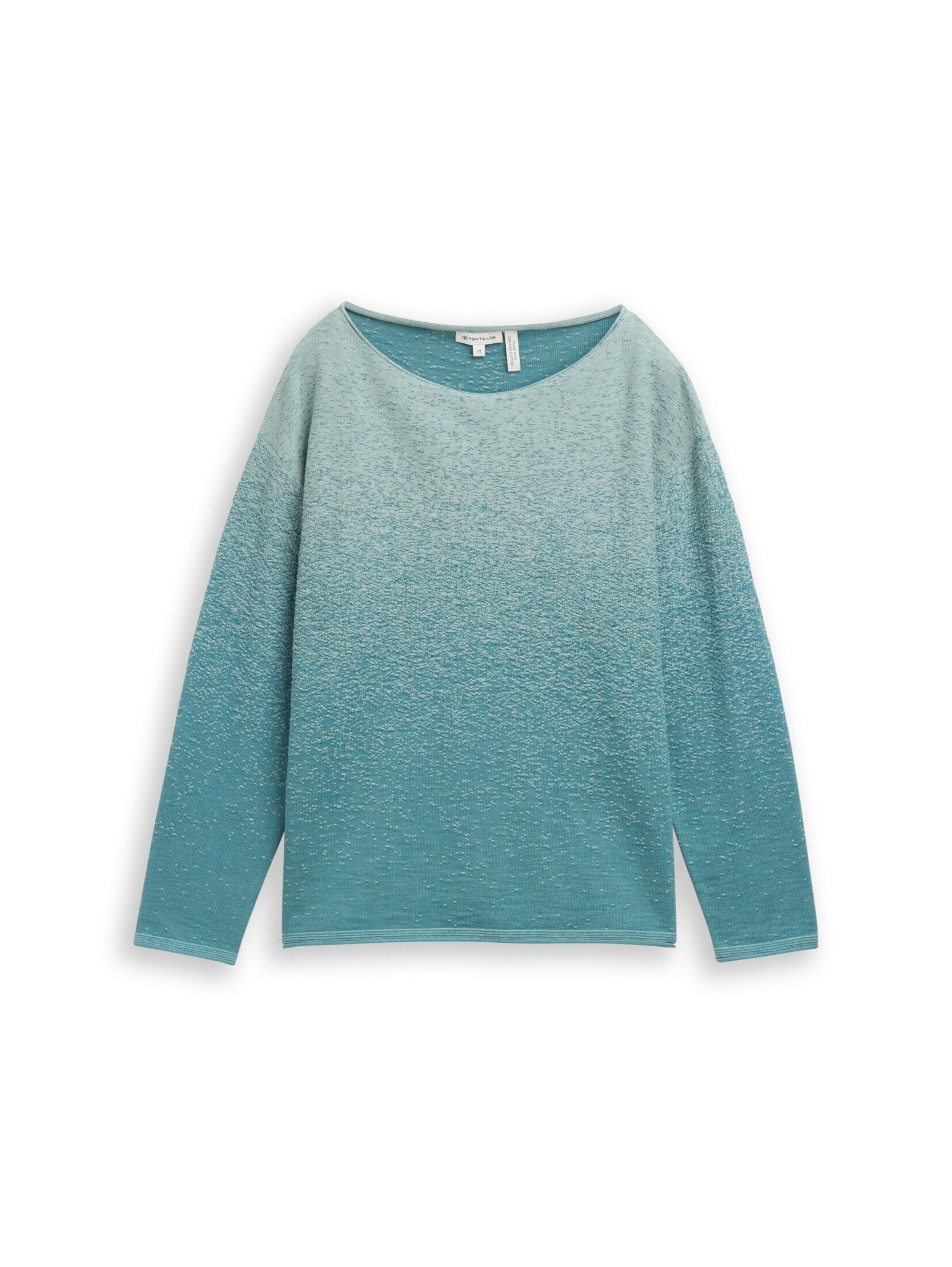 TOM TAILOR Sweater in Green: front