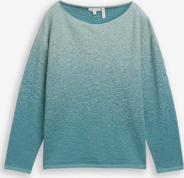 Pull-over TOM TAILOR en vert : devant