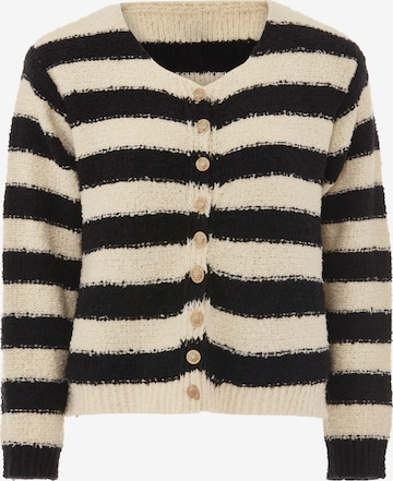 caspio Knit Cardigan in Beige: front