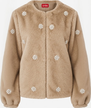 Giacca invernale ' Tinocras ' di Crās in beige: frontale
