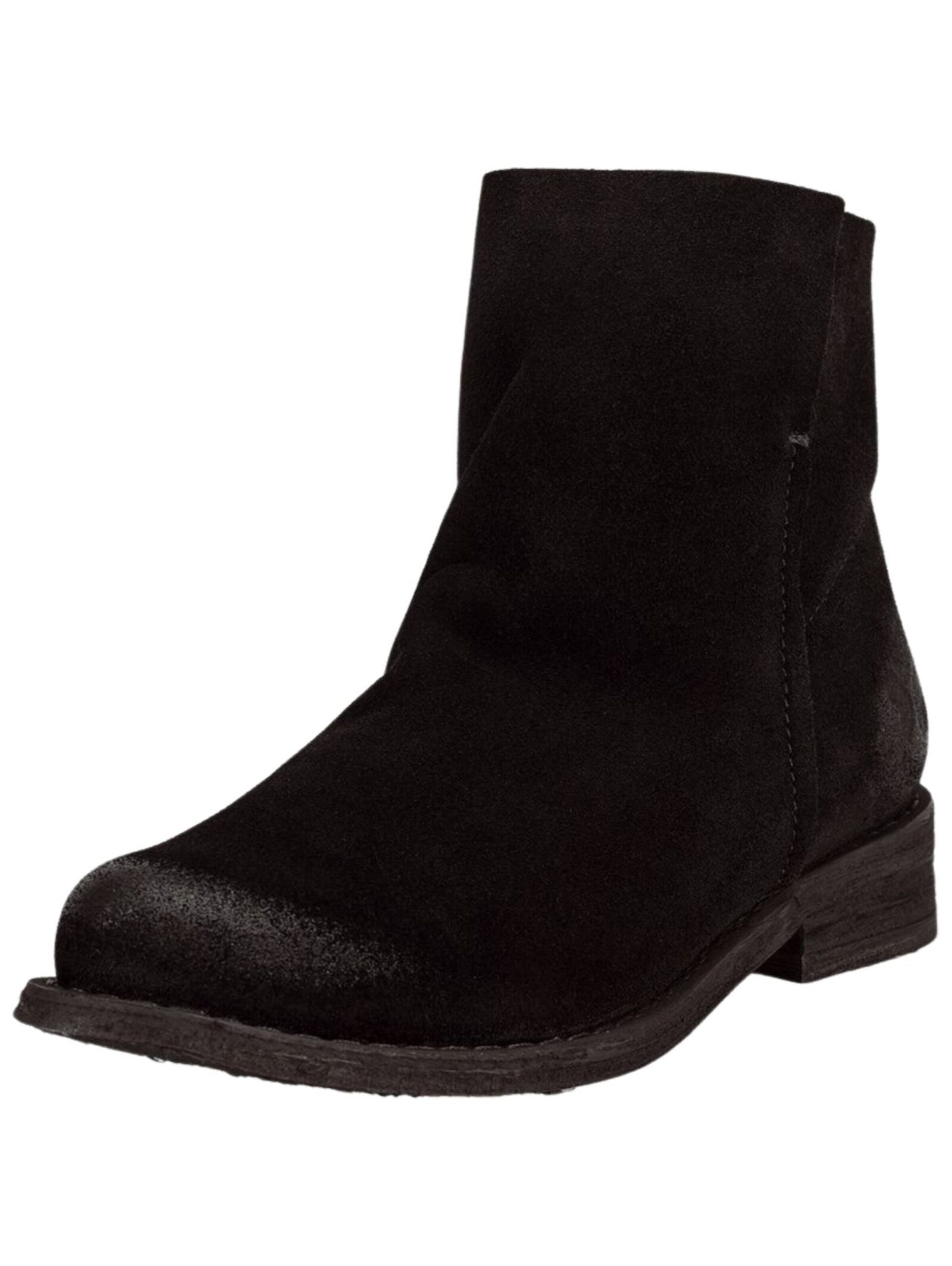 Felmini Wide Fit Ankle Boots in Black: front