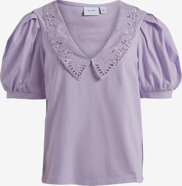 VILA Shirt 'HENNI' in Purple: front