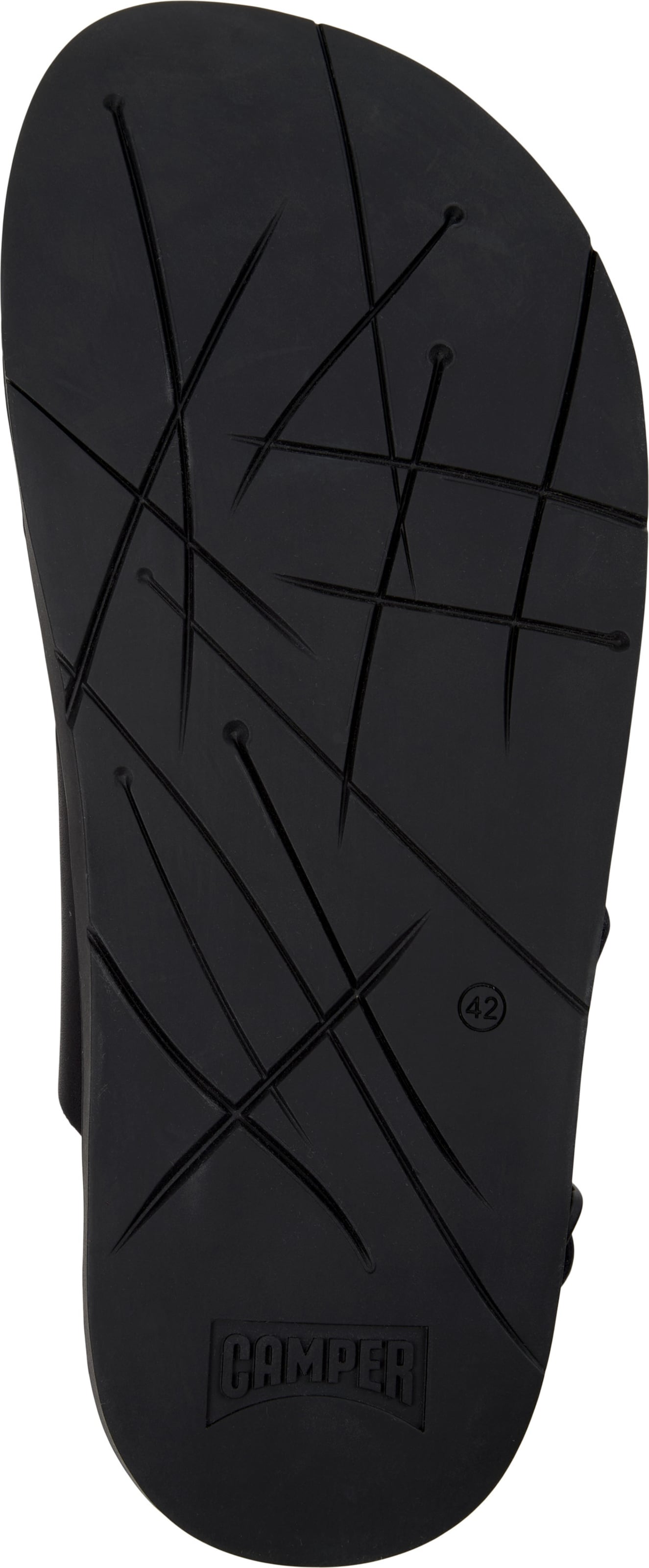 Sandalo 'Lluc Sandal' di CAMPER in nero