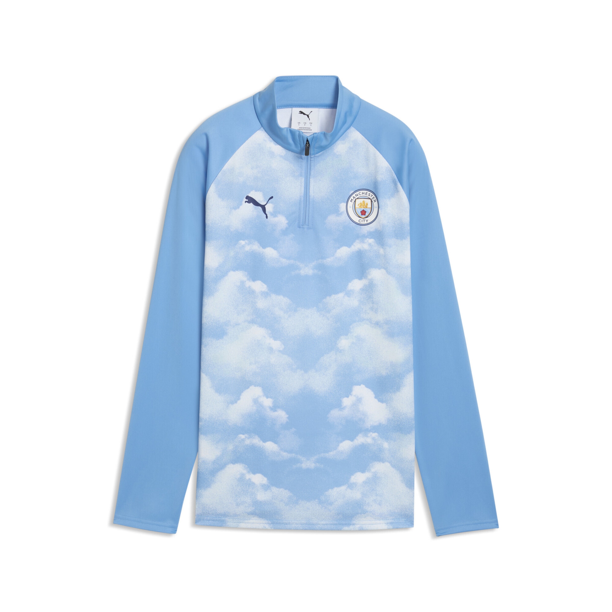 PUMA Functioneel shirt in Blauw: voorkant