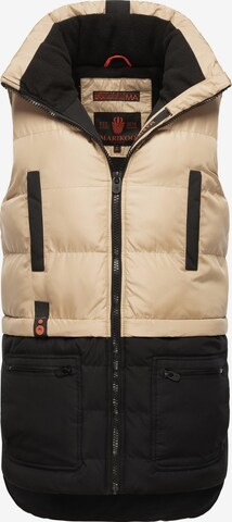 Gilet sportivo 'Kiraraa' di MARIKOO in beige: frontale