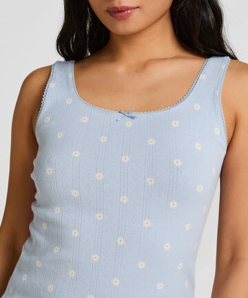 Hunkemöller Unterhemd in Blau