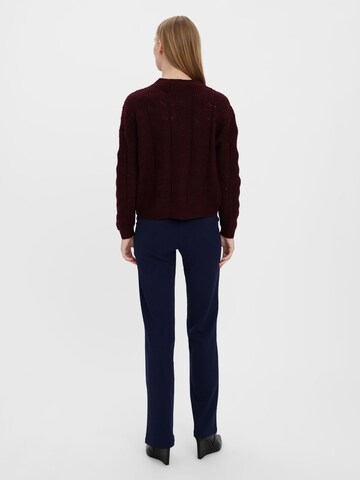 VERO MODA Sweater 'Stinna' in Purple